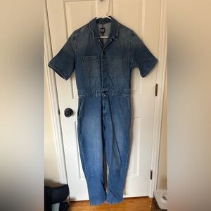 Gap Denim Utility Jumpsuit